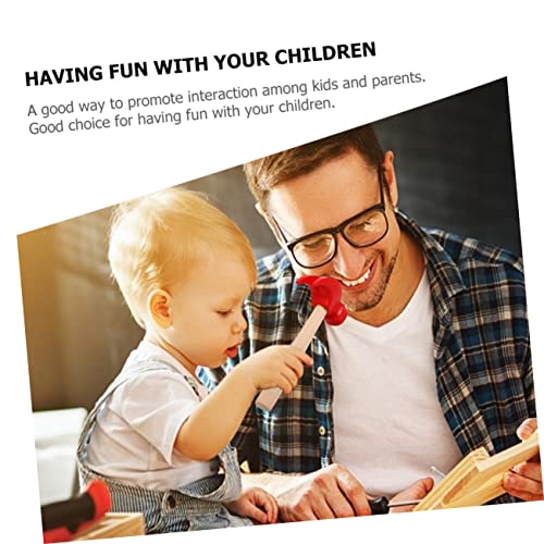 FAVOMOTO 20 Peças Martelo De Brinquedo Martelo Simulado Martelos De Madeira Brinquedos Ferramentas D