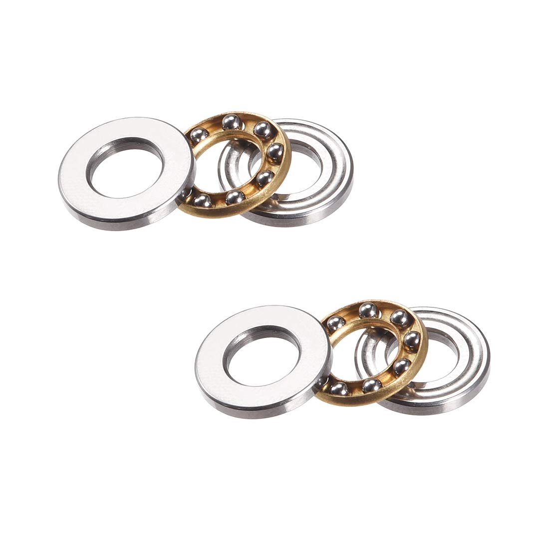 Thrust Ball Bearings - 9mm x 20mm Chrome Steel -6 Thrust Ball Bearings - 9mm x 20mm Chrome Steel -6
