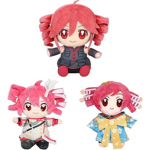 8-Inch Kasane Teto Plush Doll Gift
