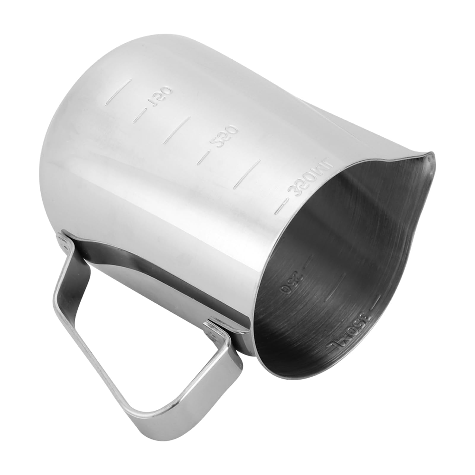 Jelquix Premium Stainless Steel Candle Wax Melting Pot Ergonomic Handle for Comfortable Use (350ml Wax Cup)