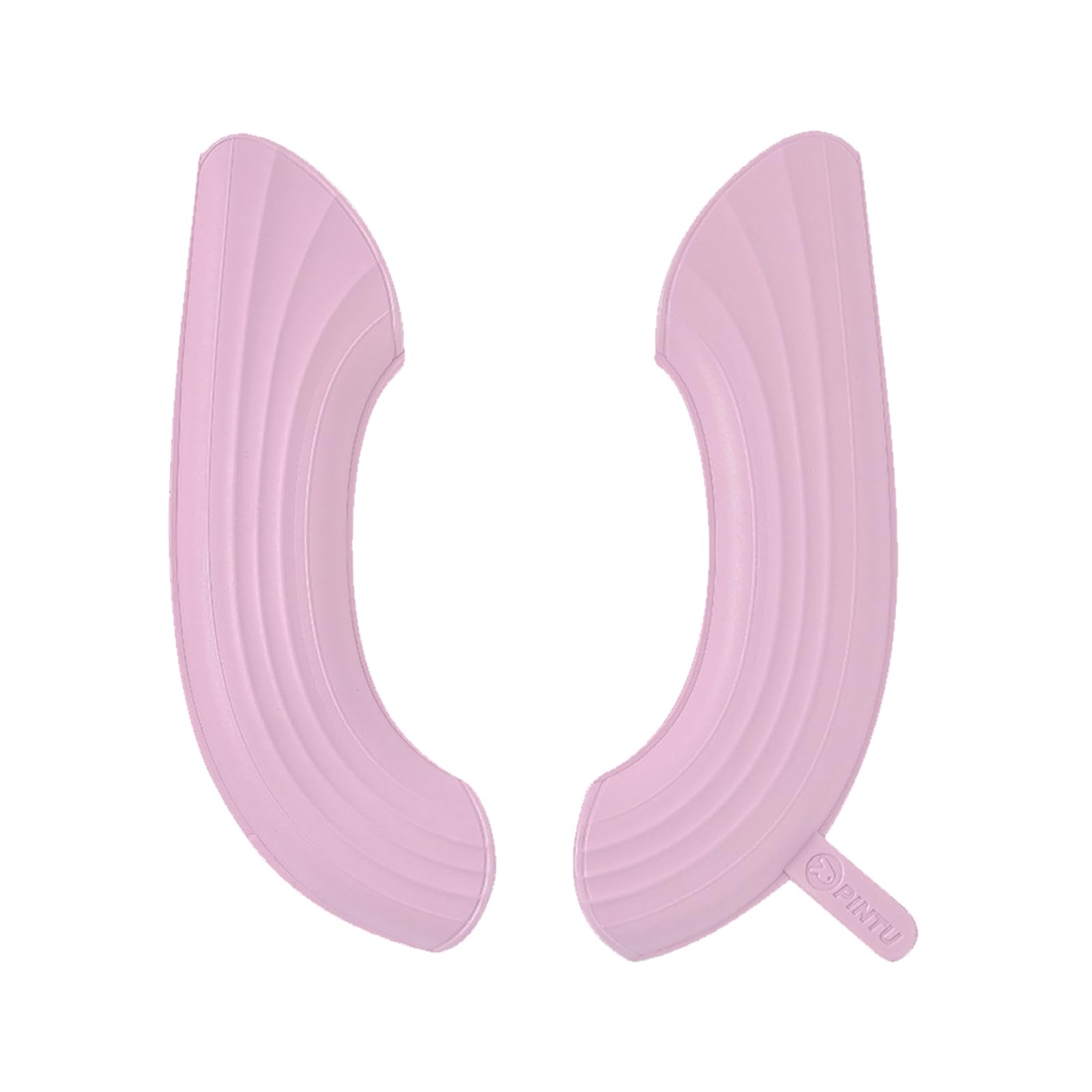 Yanmeng Light Pink 1 Set Toilet Seat Cover Warmer With Handle, Toilet Seat Cushion With Lift, U-Shaped Scrubbable Wash. (Light Pink 1 Set)