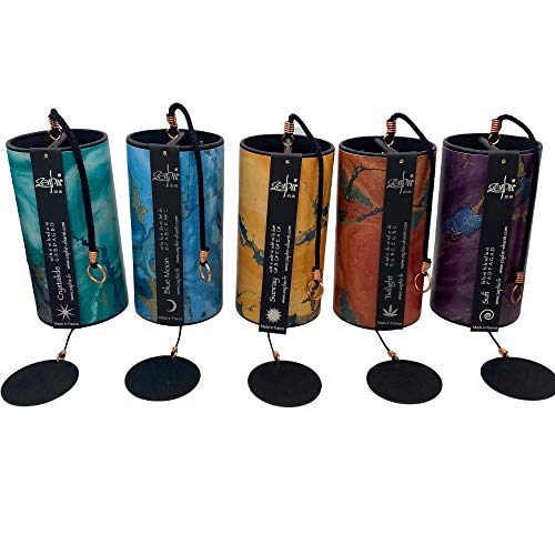 Zaphir jeweled color 5 Chime Set: Spring - Summer - Autumn - Winter - inbetween season