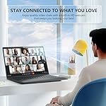 Dell Inspiron 15.6" Touchscreen Laptop - Business & Student Laptop Computer, with Office Lifetime & Win 11 Pro, AMD Ryzen 7 7730U, External DVD Drive, WVA LED FHD Anti-Glare Display, 64GB RAM, 2TB SSD - Image 3