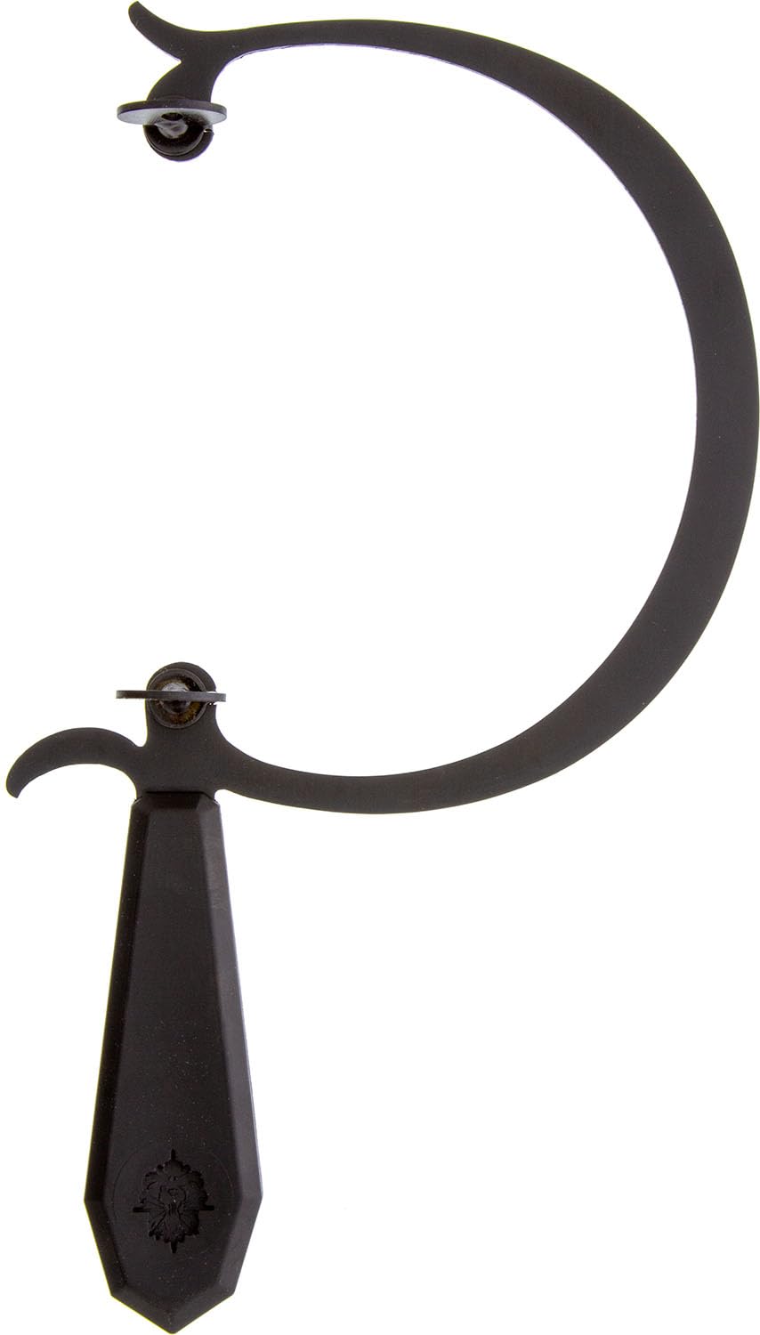 GreenLion Jeweler's Saw Frame, 4.25" Deep, Black Handle