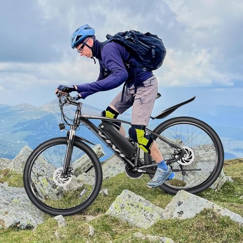 Image of Vivi Electric Bike for Adults, 27.5 inch Electric Mountain Bike, 500W Class 2 eBike 48V 499WH Removable Battery, Up to 50 Miles Range, 21 S Adult Electric Bicycles