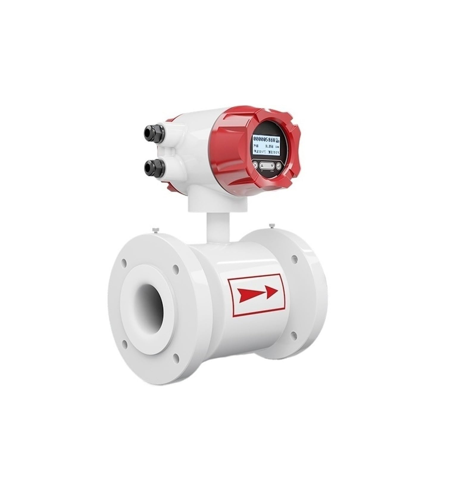 TADZKKIWM Electromagnetic flowmeter Liquid Split Integrated dn50/100 Pipe Sensor(DN100)