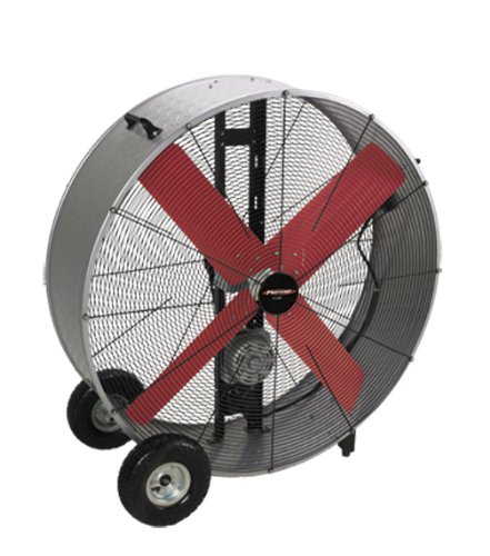 Amazon.com: Pro-Temp High Capcity Belt-Drive Barrel Fan - 36 : Home u0026  Kitchen