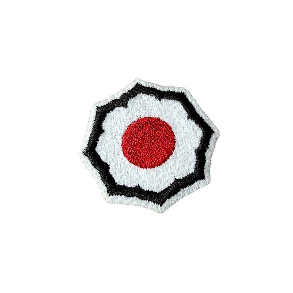 ATM133T Judo 100% Embroidered Small Patch Iron or Sew Kimono 1.38 × 1.38 in