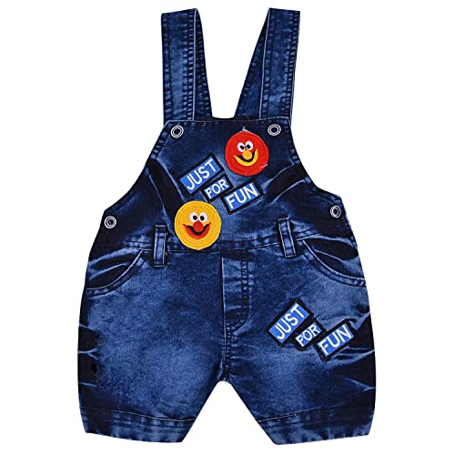 Image of Wish Karo Baby Boys Dungaree Dress for Baby Boys and Girls-(bt13)