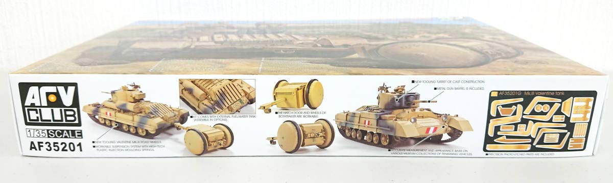 AFVクラブ 1/35 バレンタインMk.III w/ロタ トレーラー プラモデル