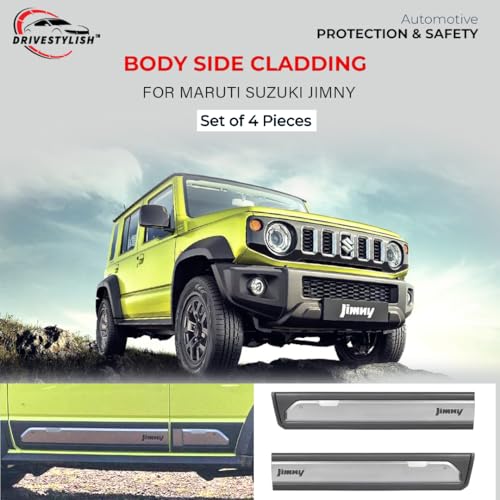 Image of Car Door Body Side Beading /Molding /Cladding for Maruti Suzuki Jimny Set of 04