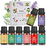 Ätherische Öle Set, Duftöl für Diffuser 8 x 10 ml, 100% Naturrein Aroma Öl...