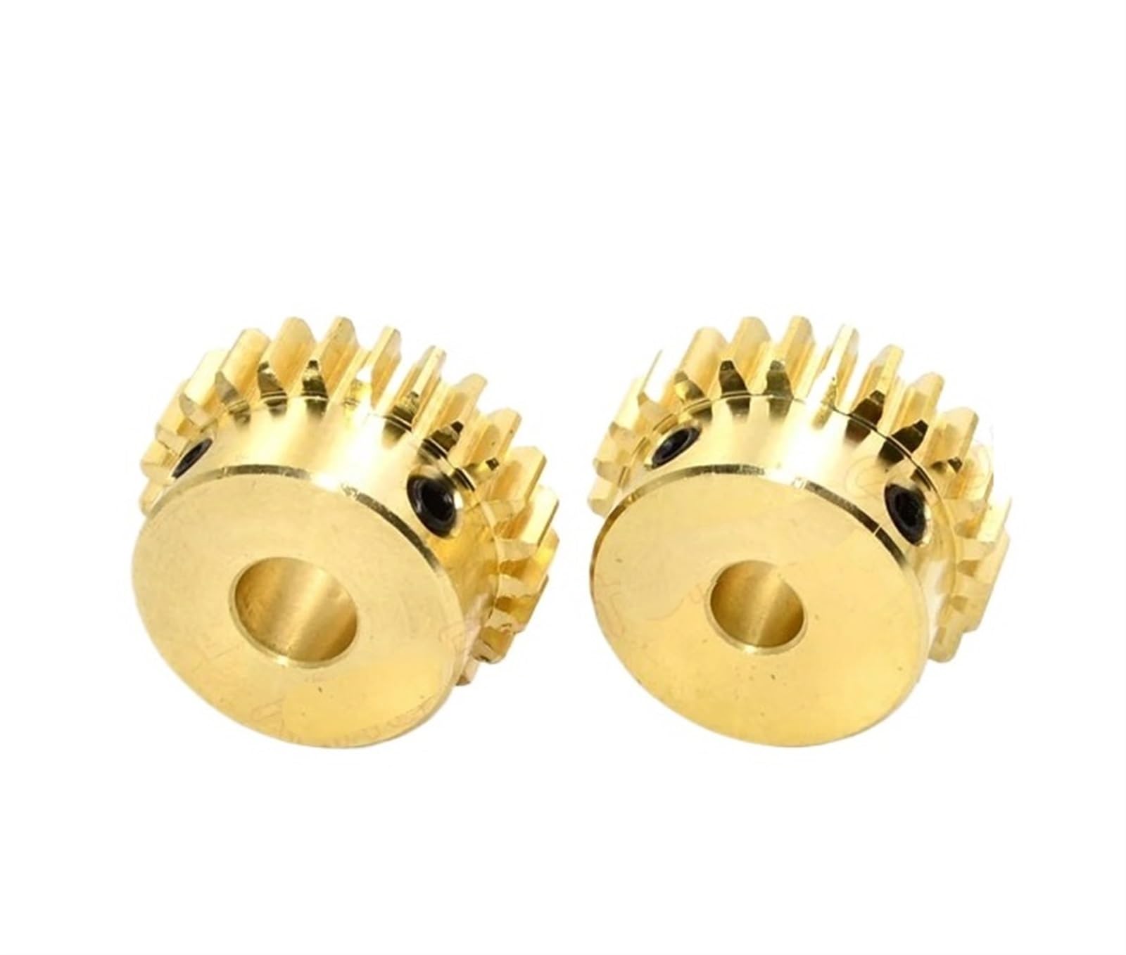 Bevel Gear Pinion Hardware Mechanical 1pc 20T 1M Brass Spur Gear 1 Module Motor Gears with Step Bore 4 5 6 7 8 10 12mm(7mm)