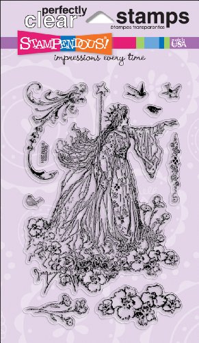 Stampendous Juego de sellos perfectamente transparentes, imagen de Fairy Queen