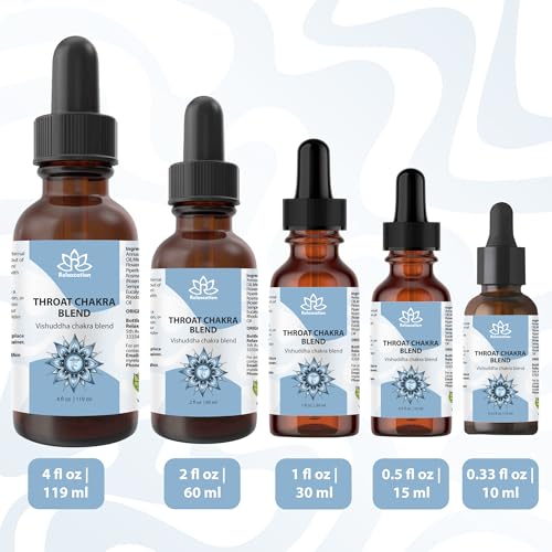 Relaxcation Aceite Mezcla para Chakra Garganta 1 oz miniatura 3
