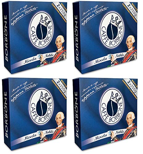 Macinato Miscela Nobile - 8 x 250g - Caffè Borbone
