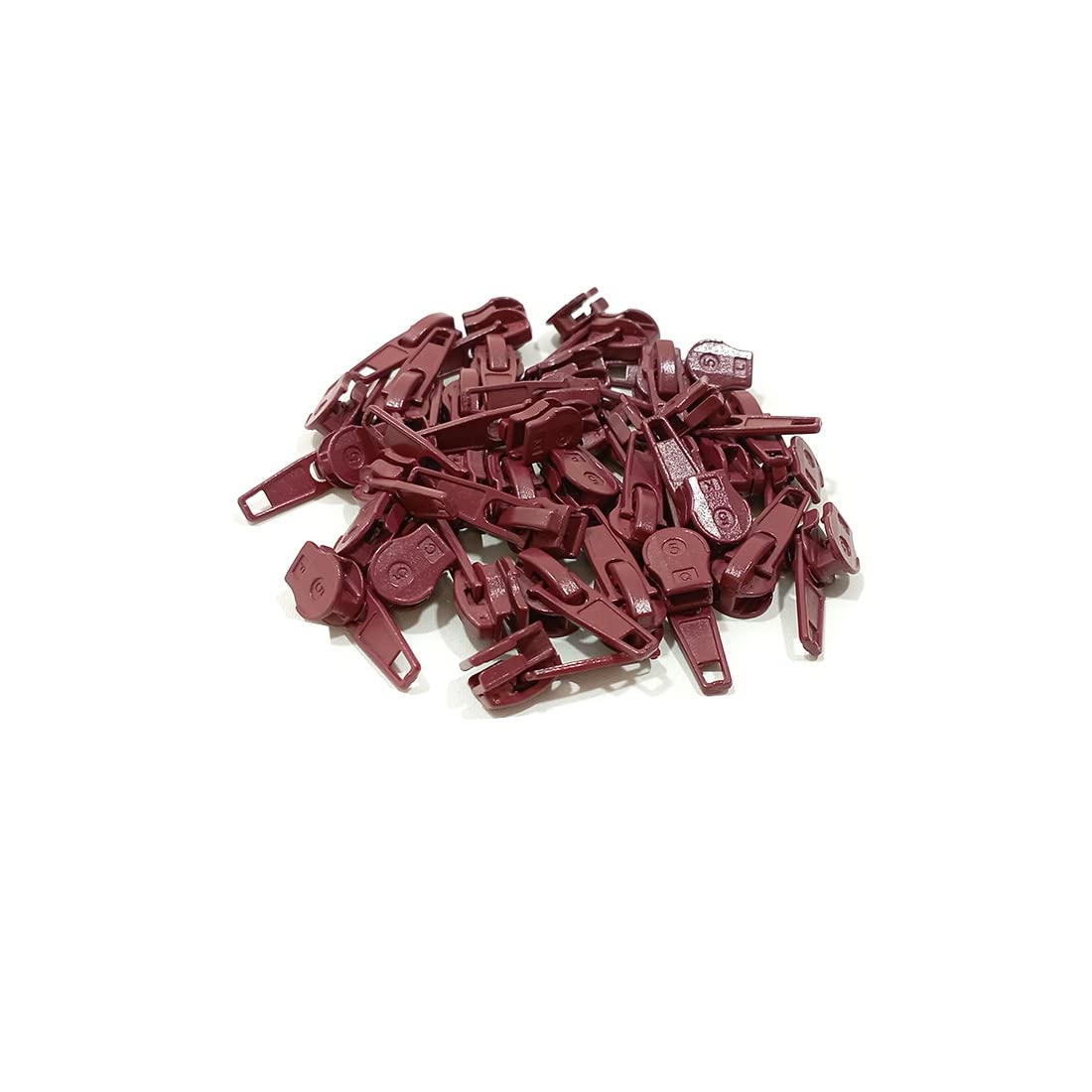 50 cursori automatici in metallo per cerniera 50/tubo, cursore a cerniera #5, maniglia per la riparazione o il montaggio di una cerniera, cursori, (50 cursori, grigio 544c
