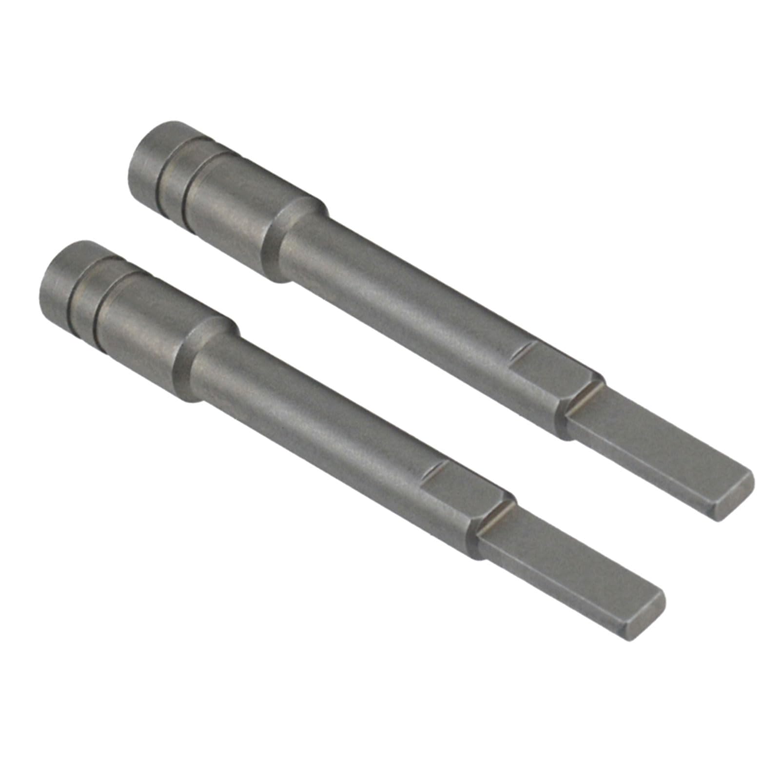 Extension Rods 2Pcs Round Flat Adapter 83mm Steel Tool Scene Hand Tool Accessory