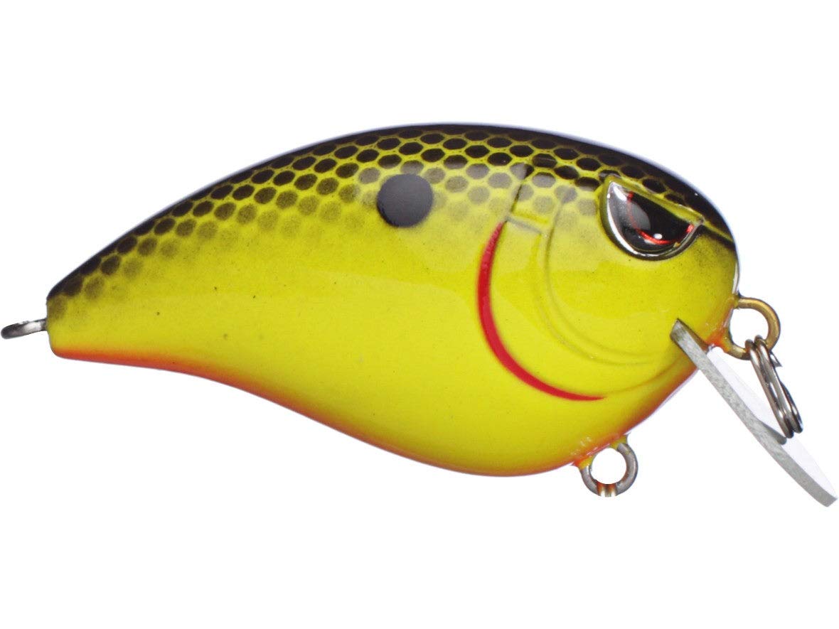 SPRO SFJ50CBB Fat John 50 Chartreuse Black Back