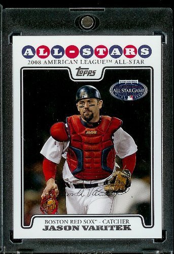 JASON VARITEK 2008 MLBオールスターゲーム パッチ 9枚限定 Jason Varitek AS (All Star) Boston Red Sox 2008 Topps