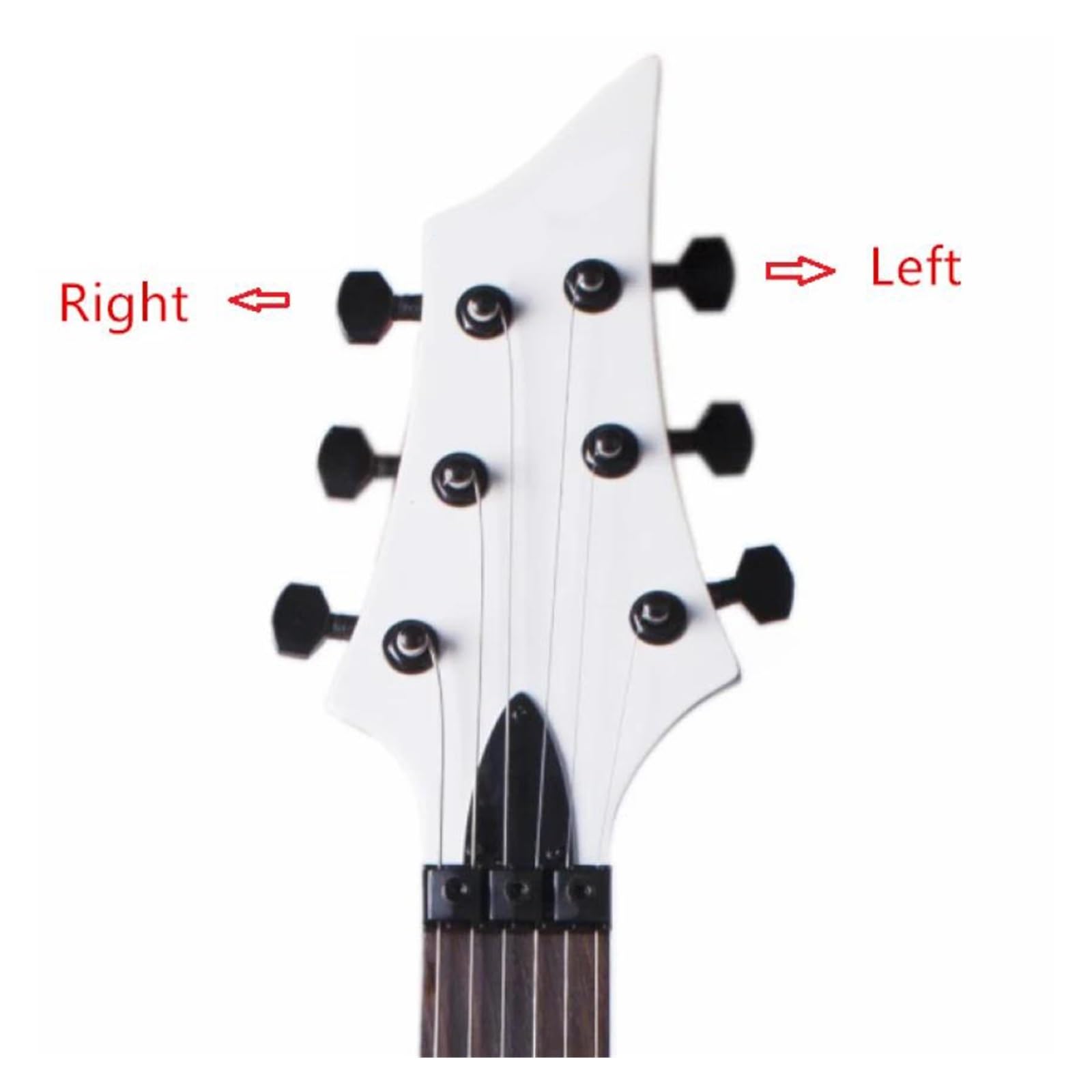 Una Serie Di Pulsanti Di Blocco Della Chitarra Meccanismo Elettrico Accessori In Oro | Manopola per accordatura chitarra (6L)