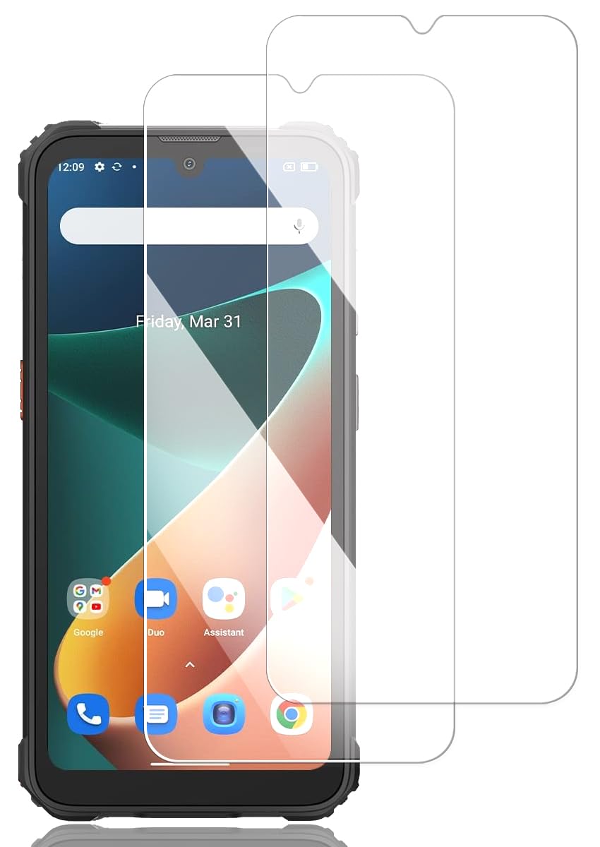 Screen Protector for Blackview BV5300/BV5300 Pro [2 Pack], Tempered Glass Screen Protector, 9H Hardness, Bubble-Free, Anti-scratch, HD Clarity, Easy Installation, Tempered Glass Film