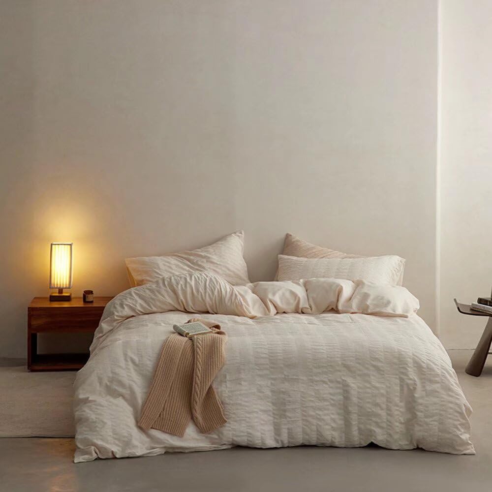Parure de lit pour lit simple blanc S40 parure de lit durable qui ne jaunit pas
