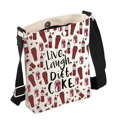 JYTAPP Fizzy Drink Crossbody Bag Live Laugh Drink Themed Purse Soda Drink Aesthetic Gift Soda Addict Gift3