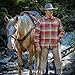 Dubinik® Mens Shacket Lightweight Jacket Cozy Warm Lined Overshirt Flannel Shirts for Men Long Sleeve Snap Casual Plaid
