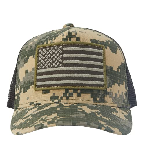 Image of Toddler Hat - USA Hat - Patriotic Old Glory Best Bills with Stars Gorras Lids Branded USA Classis Baseball Trucker Flag Cap