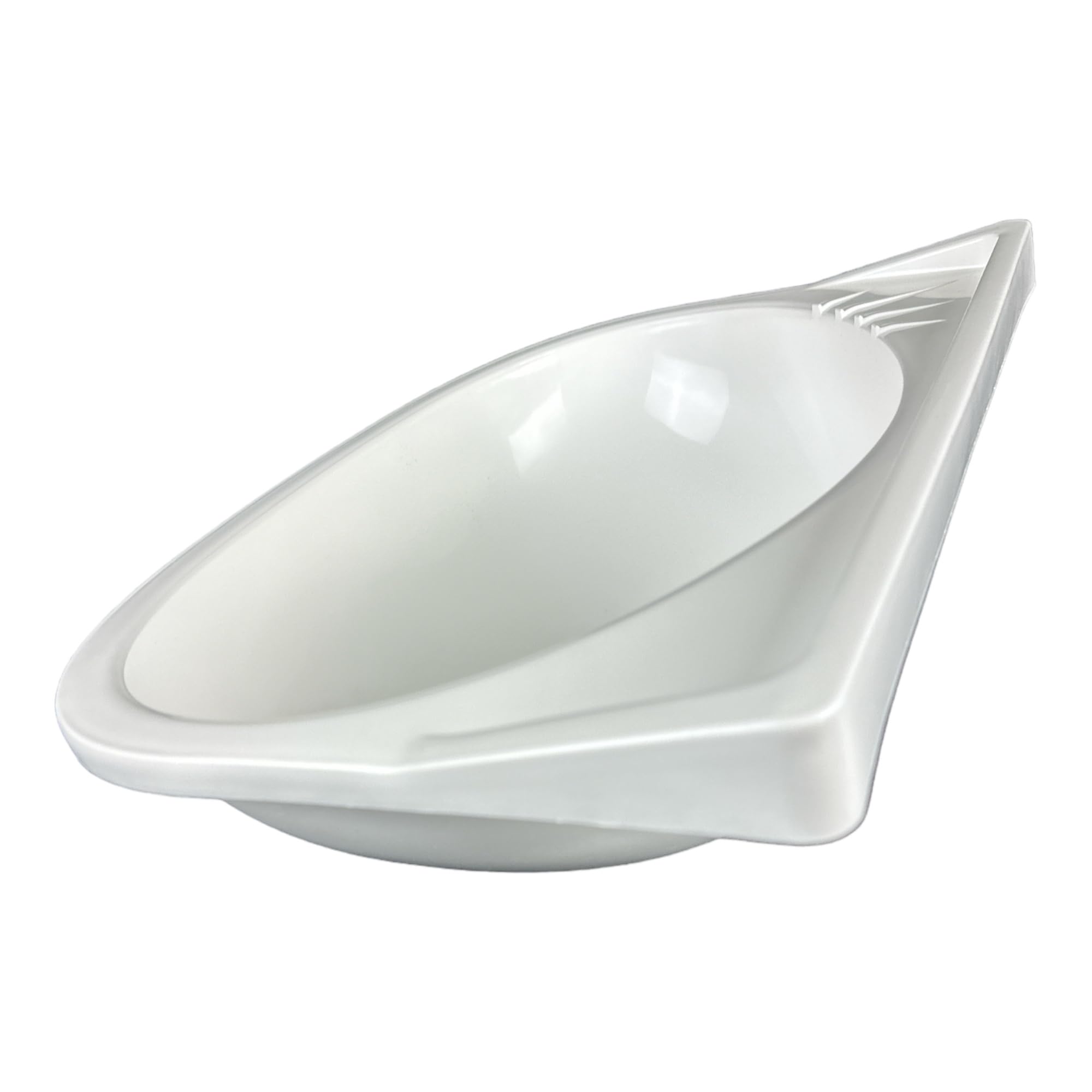 Lavabo 395 x 275 mm, bianco, camper, roulotte, furgone
