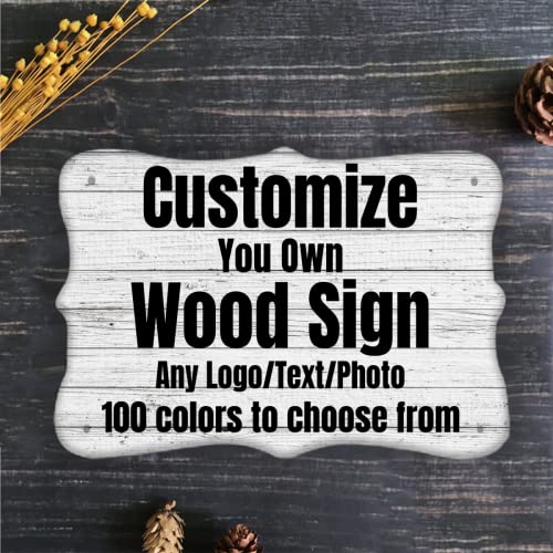Nalahome X002_220118_SNB_Y6MAR5_12"X8" Personalized Wood Signs thumb #5