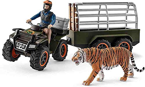 SCHLEICH Quad mit Anhänger und Ranger | 42351
