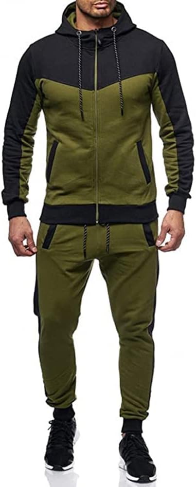olive tracksuit mens