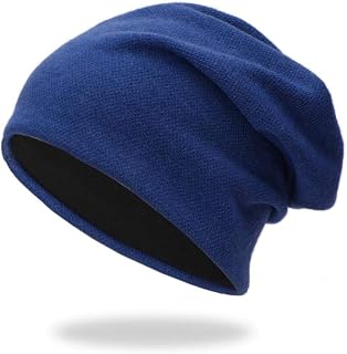 SXCYU Otoño Invierno Sombrero Grueso Grueso Sombrero Unisex de Color Liso Gorros para Mujeres Hombres Sombreros al Aire Libre Sombreros de Invierno, Verde