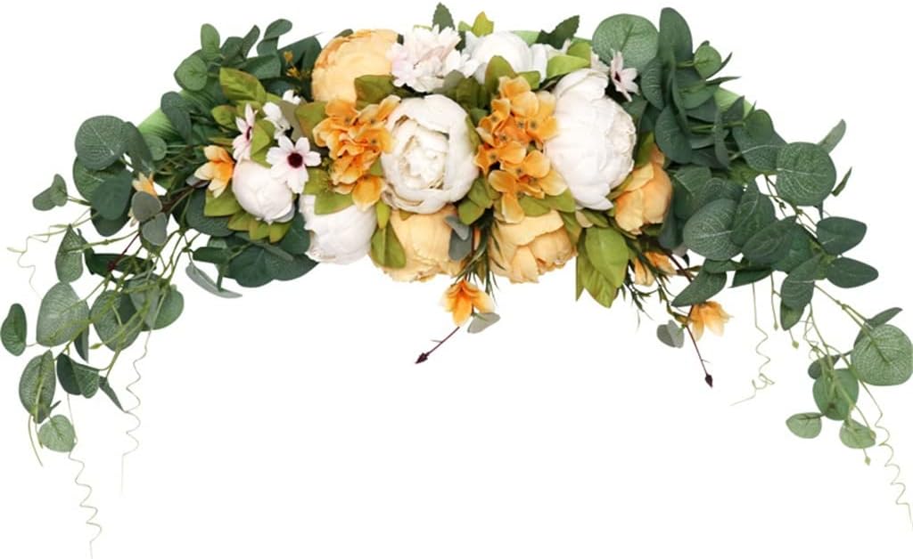 Simulated Peony Frieze Decoration Wall Hanging Dining Table Table Flowers Wedding Decoration