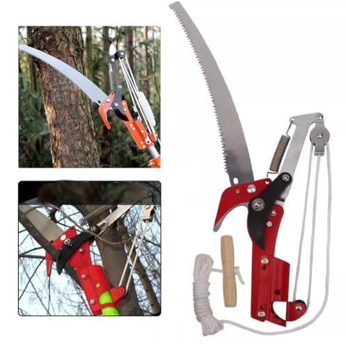 Cabezal de sierra podadora extensible para jardín miniatura 2