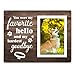 Itsoly Dog Memorial Picture Frame, Pet Dog Photo Frame, Pet Cat Memorial Photo Frame, Photo Frame Gift for Dog Owners Sympathy for Loss of Pet,4 x 6In Photo12P041