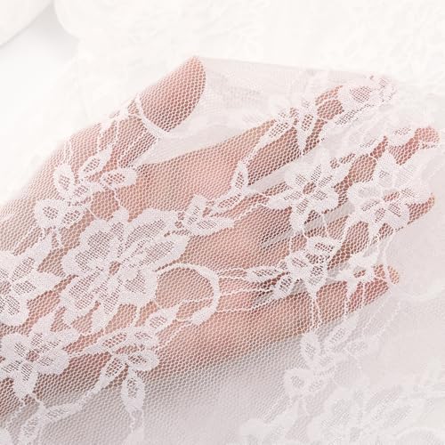 Image of Noomelfish Girls Lace Layering Tops Sheer Mesh Tee Shirts Blouse (5-12 Years)