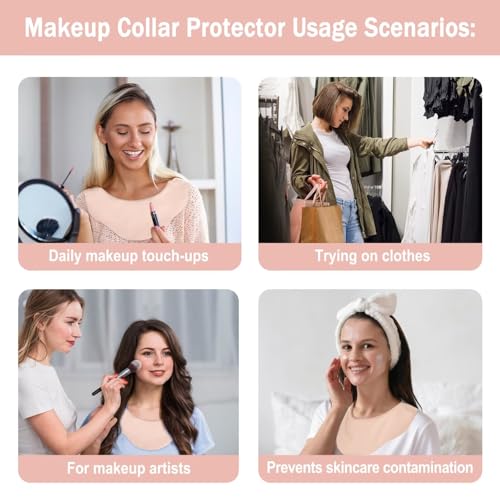 image for Paw Legend Reusable Magnetic Makeup Collar Protector - Waterproof Neck