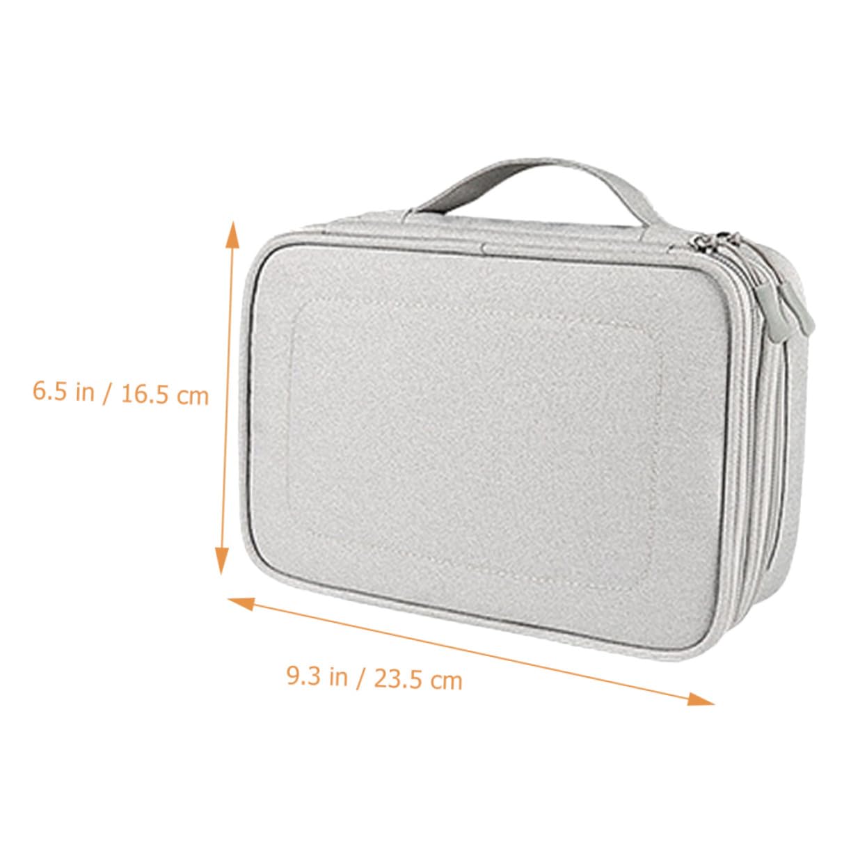 BESPORTBLE Borsa Portaoggetti per Cavi USB Tracolla Organizer per Dispositivi Elettronici Bank Custodia Portaoggetti per Cavi Dati Organizer per Accessori Digitali
