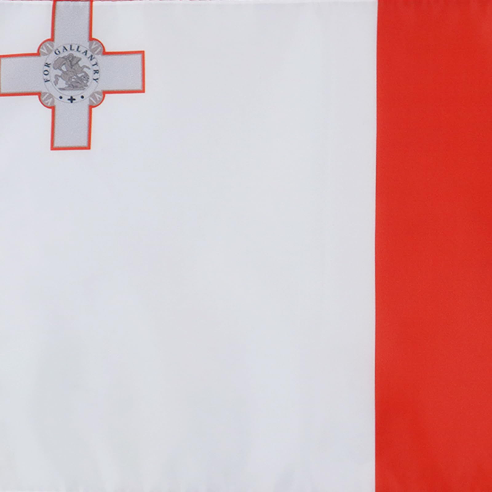 Bandiera Malta AZ FLAG - 45x30 Cm - Poliestere 100D - Con Foro Per Asta - Bordi Rinforzati - Uso Interno/Esterno