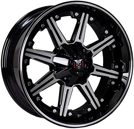 XTREME MUDDER B160 20X9+0 6X135+6X139.7 C.B 87.10 MATTE BLACK MACHINED FACE LIP MILLING RIVET