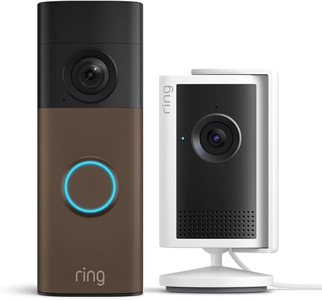 All-new Ring Battery Video Doorbell + Ring Indoor Camera Plus