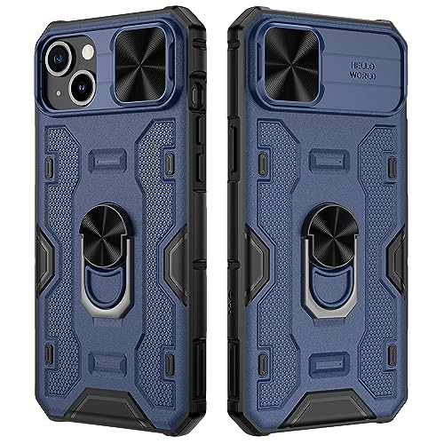 VEGO for iPhone 15 Plus Case with Slide Camera Cover