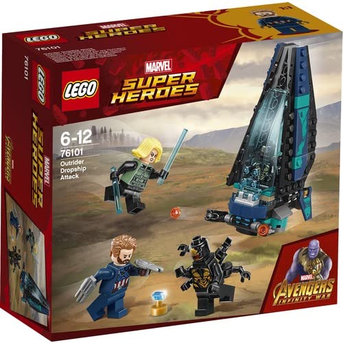 76101 Super Heroes L’attacco della Dropship degli Outrider - Lego - Immagine 3