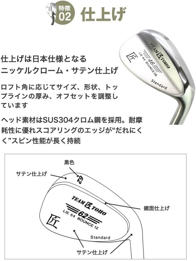 匠スタンダード ウェッジ ゴルフクラブ 2本セット 匠ジャパン