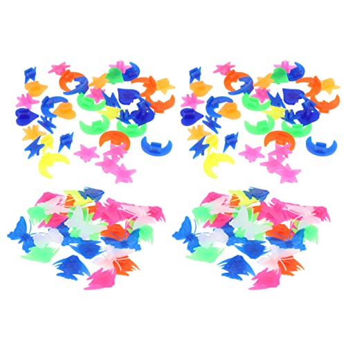 GOOHOCHY 122pcs Bike Wheel Spoke Beads Bike Hub Beads Plastic Easy to Apply Decor for Boys and Girls