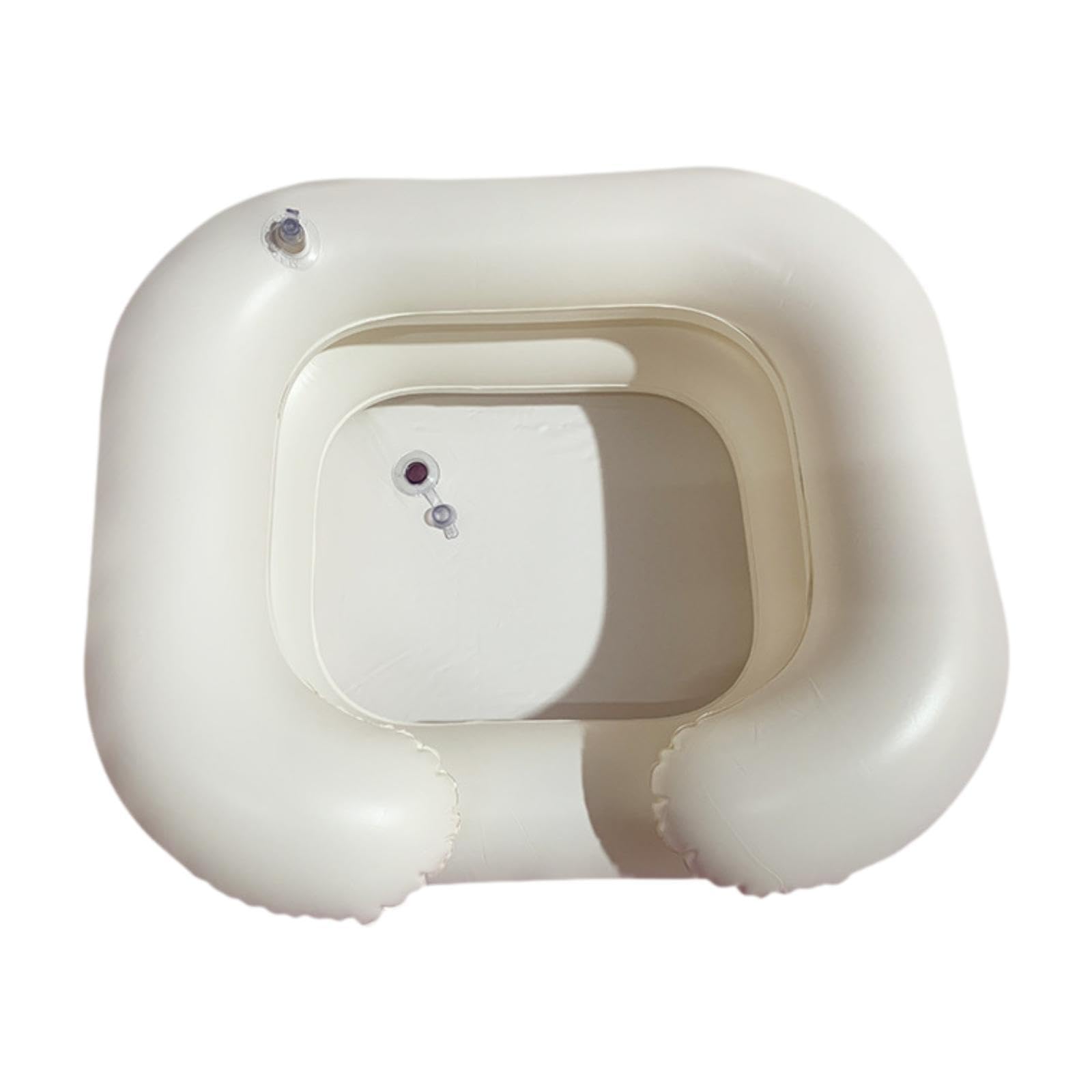 bnf® Inflatable Shampoo Basin Portable Hair Wash Tub for Limit Mobility Bedridden White Health & Beauty | Salon & Spa Equipment | Backwash Units & Shampoo Bowls-image-14