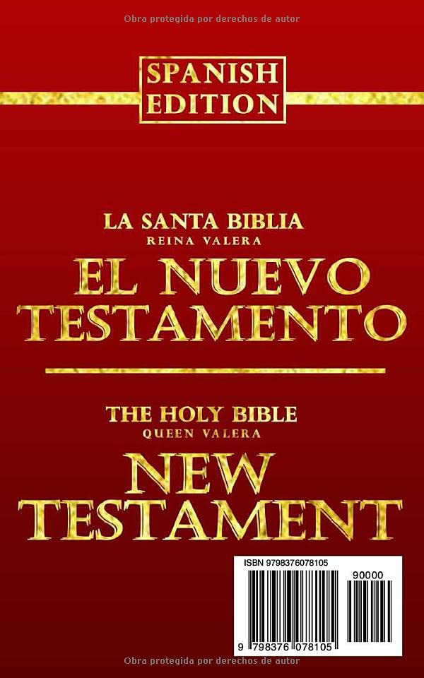 Miniatura 2 de La Santa Biblia Cristiana El Nuevo Testamento (NT) El Nuevo Testamento letra grande En Español es la segunda parte de la Biblia del cristianismo